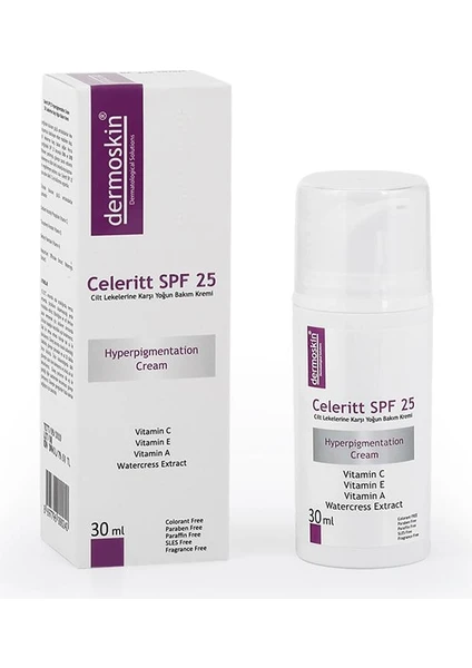 Celeritt Spf 25 Hyperpingmentation Treatment Cream 30 Ml (Dermo101)