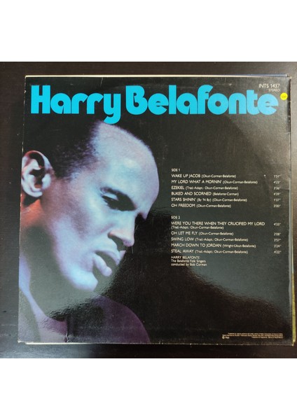 Harry Belafonte * My Lord What A Mornin'*almanya Baskı 1973 Lp