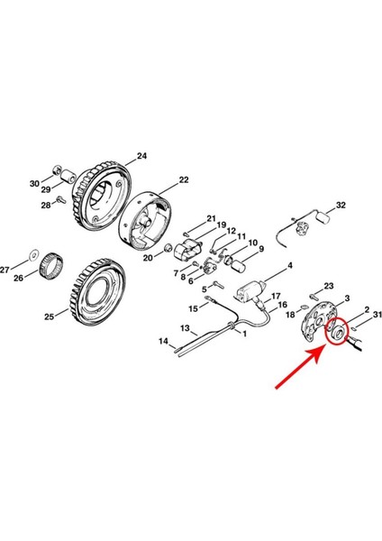 Stihl 0000-992-5820 Mühür Halkası - Stihl 070, 090, MS720