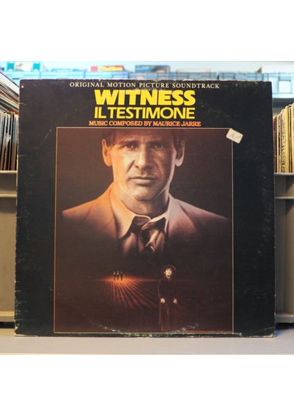 Maurice Jarre - "witness - Il Testimone" Colonna Sonora Originale Del Film Lp