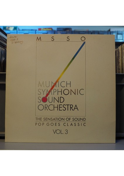 Munich Symphonic Sound Orchestra - The Sensation Of Sound - Pop Goes Classic Vol. 3 Lp
