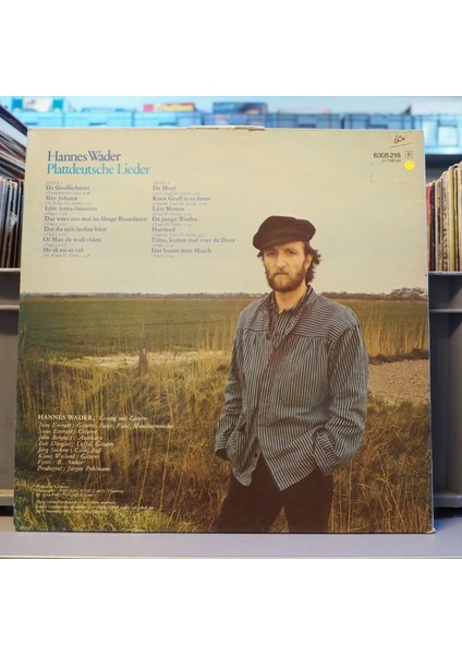 Hannes Wader - Plattdeutsche Lieder Lp