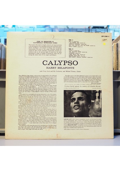 Harry Belafonte - Calypso Lp