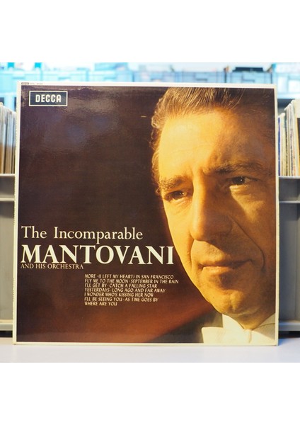 Mantovani And His Orchestra - The Incomparable Mantovani Lp