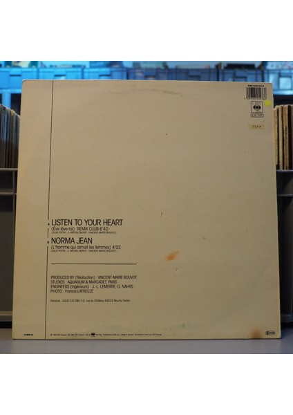 Julie Pietri - Listen To Your Heart Maxi Single