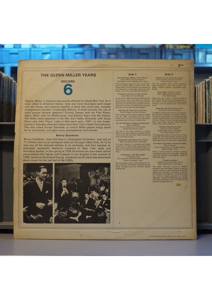 The Glenn Miller Years Record 6 Lp fiyatları