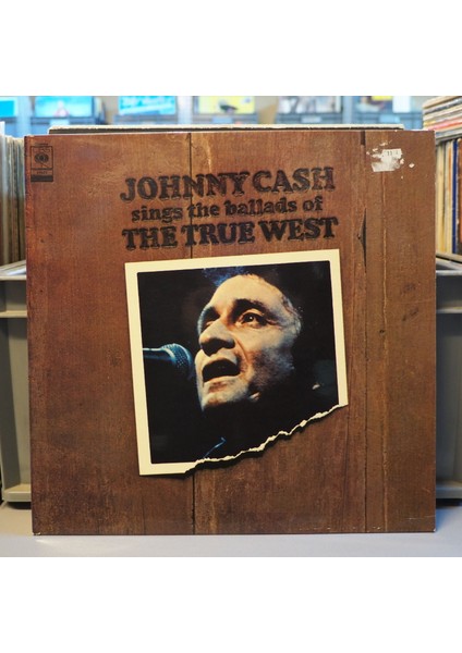 Johnny Cash - Sings The Ballads Of The True West Lp