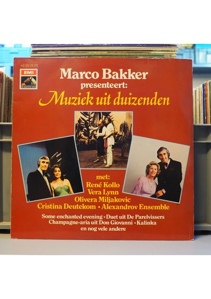 Marco Bakker Presenteert - Muziek Uit Duizenden Lp