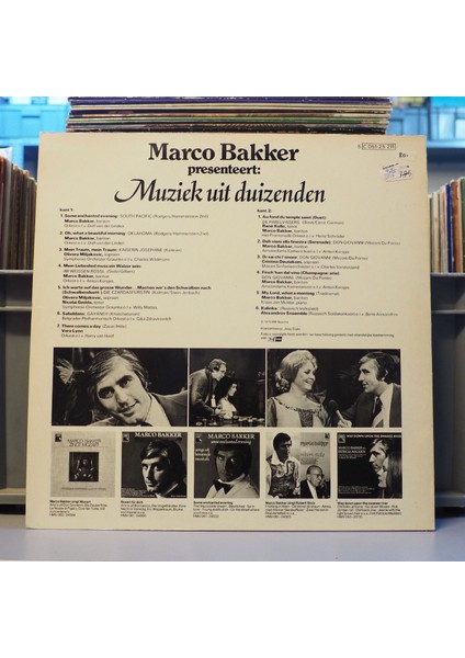 Marco Bakker Presenteert - Muziek Uit Duizenden Lp fiyatları