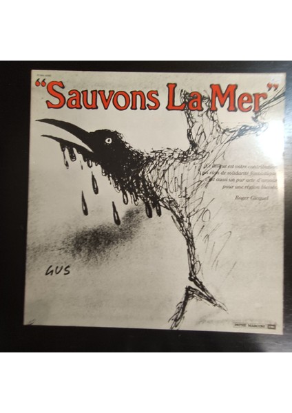 Sauvons La Mer* Fransız Baskı 1978 Lp