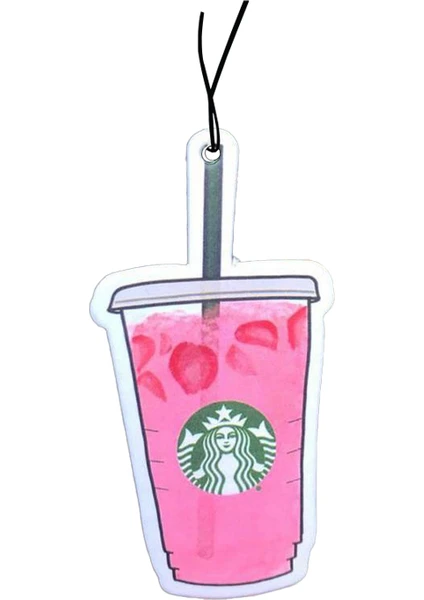 Pembe Starbucks Oto Kokusu