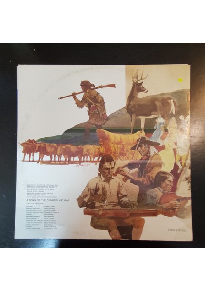 A Song Of The Cumberland Gap In The Days Of Daniel Boone*,amerikan Baskı 1978 Lp