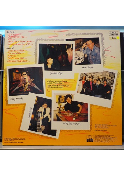 Spider Murphy Gang - Überdosis Rock'n'roll Lp