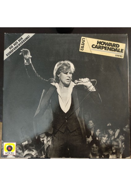 Howard Carpendale * Live '82, Almanya Baskı 1982 Lp
