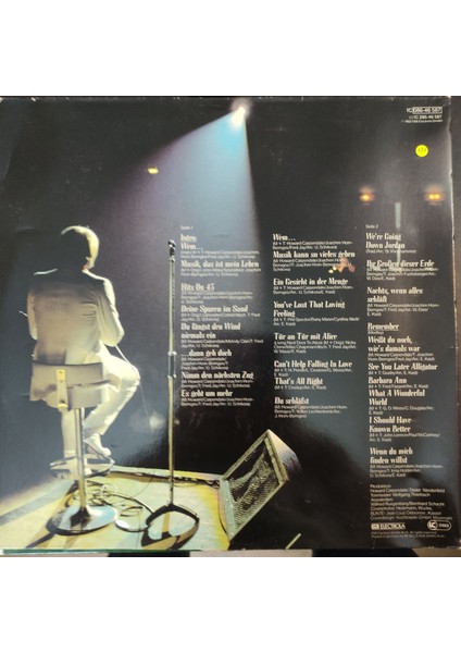 Howard Carpendale * Live '82, Almanya Baskı 1982 Lp