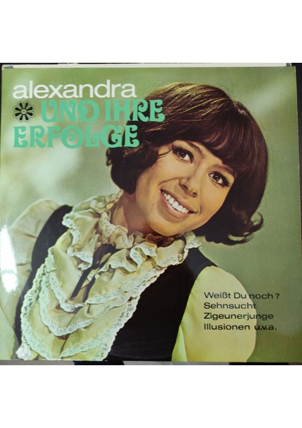 Alexandra*und Ihre Erfolge, Isviçre 1969 Lp