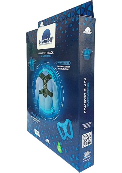 Dik Duruş Korsesi Comfort Black Bedensiz fırsatları