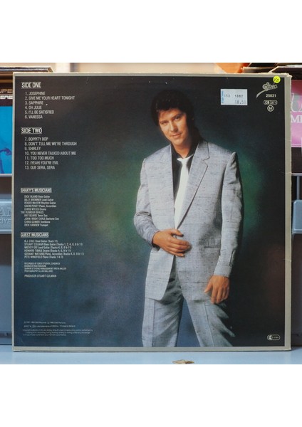 Shakin' Stevens * Give Me Your Heart Tonight ,hollanda Baskı 1982 Lp