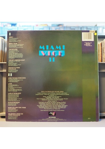 Miami Vice Iı (New Music From The Television Series, "miami Vice") Lp