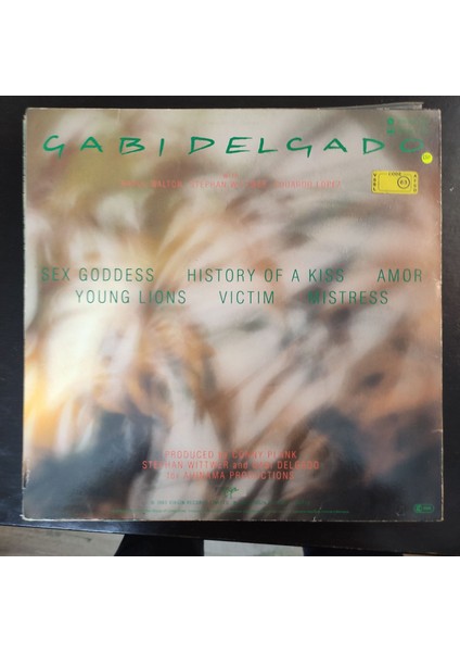 Gabi Delgado * Mistress ,almanya Baskı 1983 Lp fiyatları