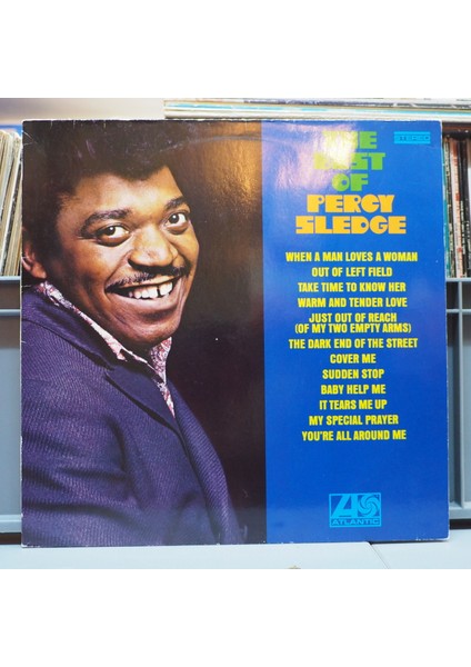 Percy Sledge - The Best Of Percy Sledge, Almanya Baskı 1969 Lp