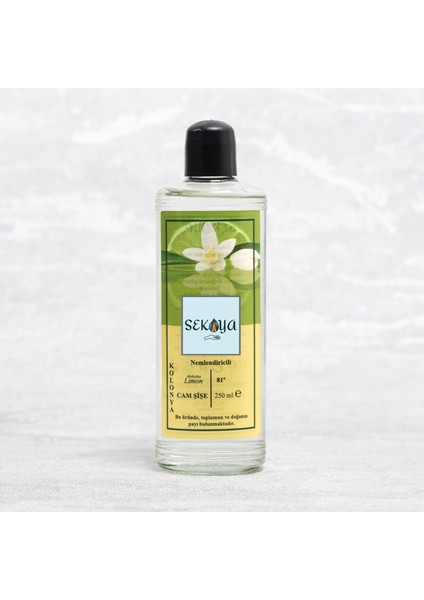 Kolonya Meksika Limonu 250 ml Cam Şişe Nemlendiricili fiyatları