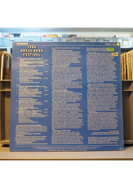 1984 Brass Band Festival Lp fiyatları