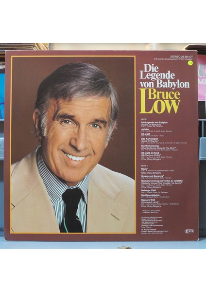Bruce Low ?* Die Legende Von Babylon ,almanya Baskı 1978 Lp