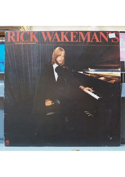Rick Wakeman * Rick Wakeman's Criminal Record ,ingiltere Baskı 1977 Lp