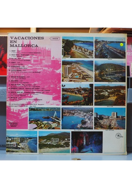 Vacaciones! En Mallorca ,ispanya Baskı 1972 Lp fiyatları