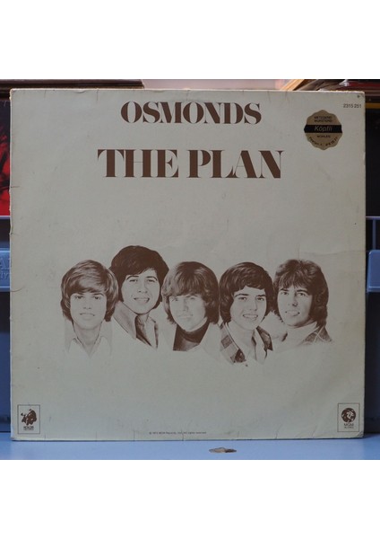 Osmonds*the Plan,almanya Baskı 1973 Lp
