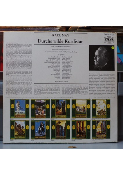 Karl May * Durchs Wilde Kurdistan,almanya Baskı 2006 Lp fiyatları
