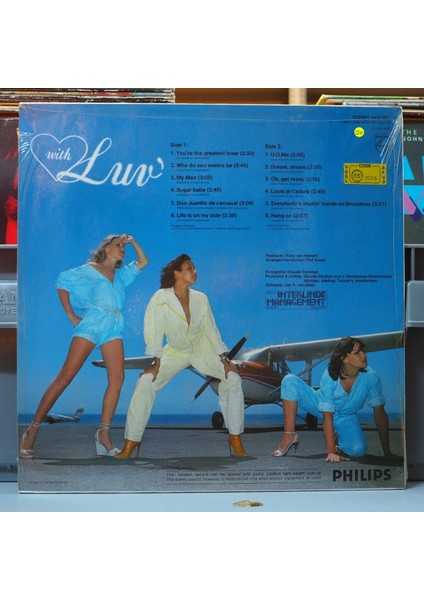 Luv' With Luv',hollanda Baskı 1978 Lp