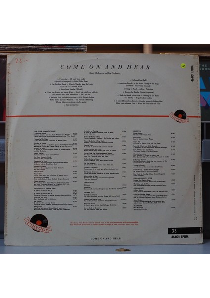 Famous Marches Of Sousa,almanya Baskı 1956 Lp