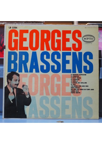 Georges Brassens, Amerikan Baskı 1956 Lp fiyatları