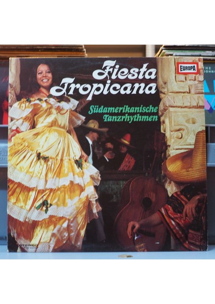 Orchester Paco Gomez ?*fiesta Tropicana * Südamerikanische Tanzrhythmen ,almanya Baskı 1969 Lp