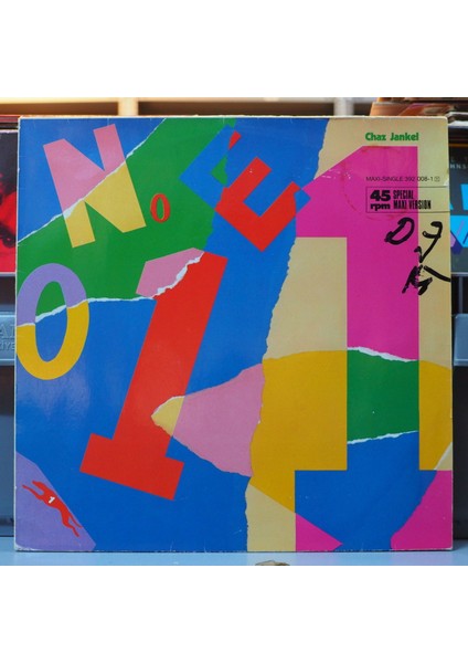 Chaz Jankel * No. 1,almanya Baskı 1985 Lp