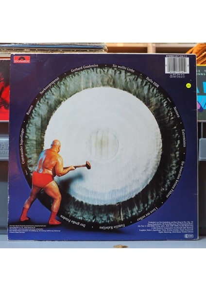 Udo Lindenberg + Panikorchester* Götterhämmerung ,almanya Baskı 1984 Lp