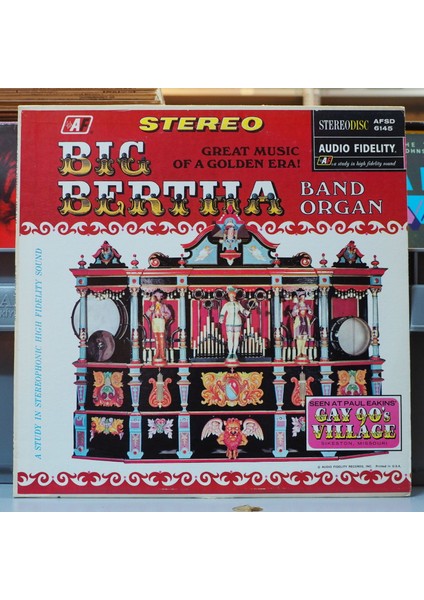 Paul Eakins * Big Bertha Band Organ ,amerikan Baskı 1966 Lp