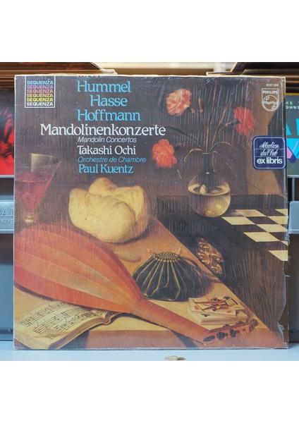 Hummel,hasse,hoffmann*mandolinenkonzerte,mandolin Concertos,hollanda Baskı 1981 Lp