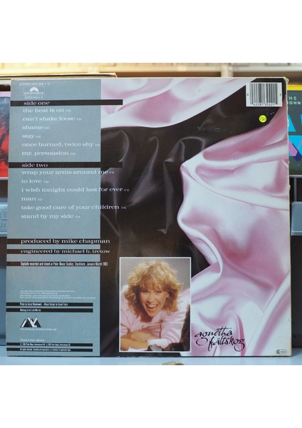 Agnetha Fältskog ?*wrap Your Arms Around Me ,almanya Baskı 1983 Lp