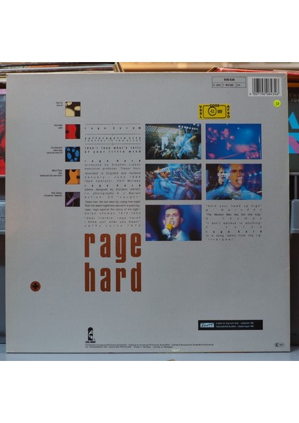 Frankie Goes To Hollywood * Rage Hard ,almanya Baskı 1986 Lp fiyatları