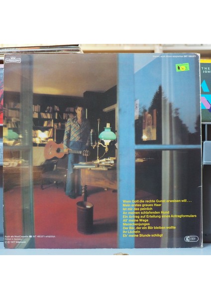 Reinhard Mey * Menschenjunges ,almanya Baskı 1977 Lp fiyatları