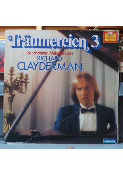 Richard Clayderman * Träumereien 3 ? Die Schönsten Melodien Von,almanya Baskı 1981 Lp