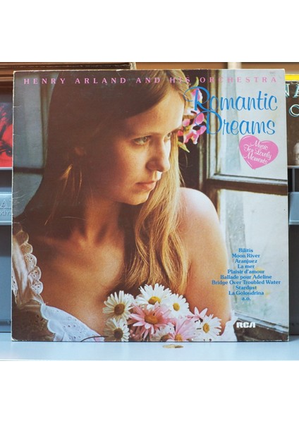 Henry Arland And His Orchestra * Romantic Dreams ,almanya Baskı 1978 Lp