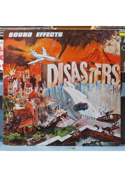 No Artist * Sound Effects: Disasters ,almanya Baskı 1977 Lp