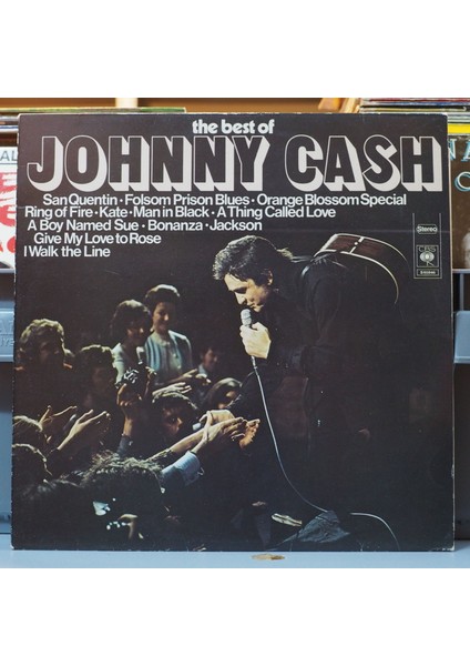 Johnny Cash * The Best Of Johnny Cash,hollanda Baskı 1973 Lp