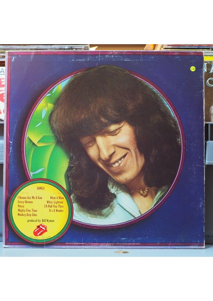 Bill Wyman * Monkey Grip ,almanya Baskı 1974 Lp