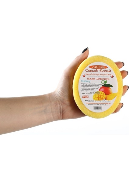 Mango Banyo Süngerli Sabun