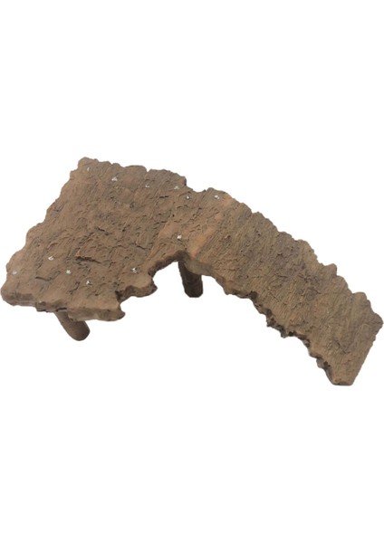 Poli-Reçine Kaplumbağa Sürüngen Tırmanma Merdiveni Basİnç Platformu Reçine 16 x 9 x 6 cm. (Yurt Dışından)